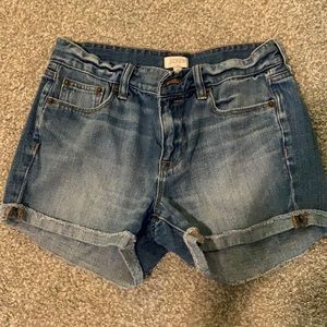 J. Crew jean shorts size 24